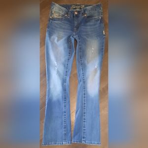 Seven7 sz 8 slim bootcut jeans